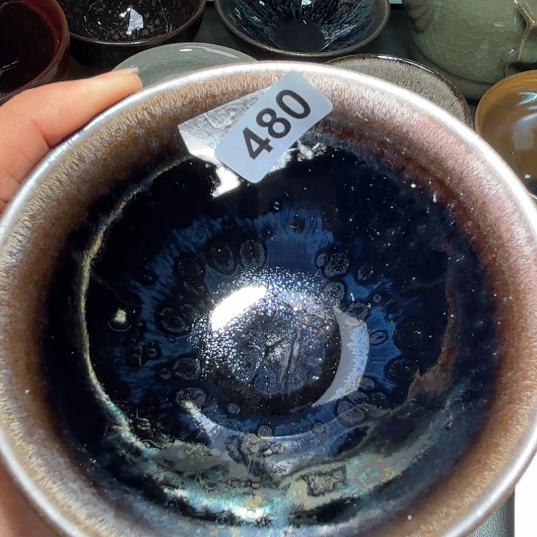 茶盏枫**秋全手工原矿原釉建盏