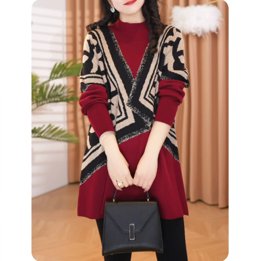 [TS4]山-茶-花新款时髦女士毛衫上衣显瘦女装6S0224279