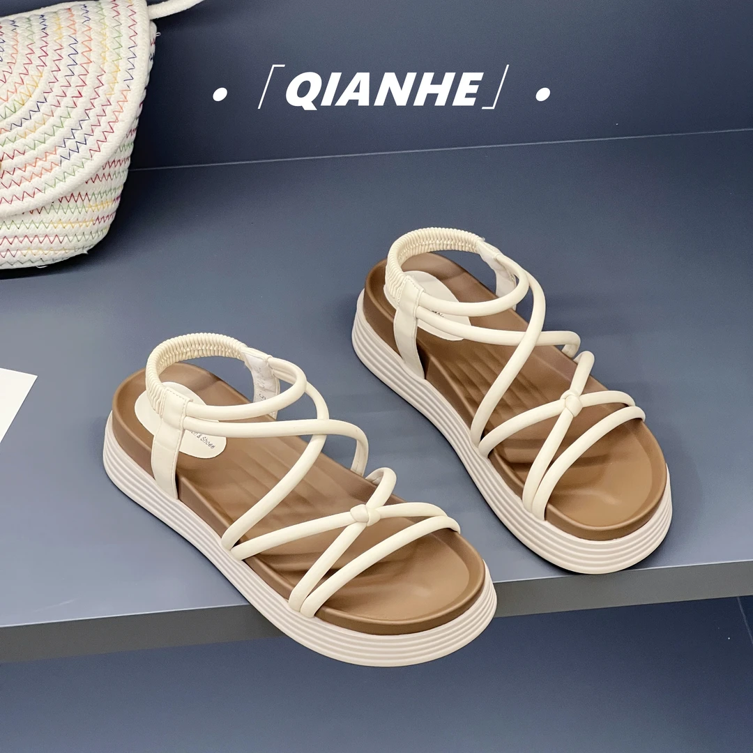 「Qan'h千合女鞋」•厚底舒适夏季凉鞋女2025新款休闲时尚凉鞋（2860）