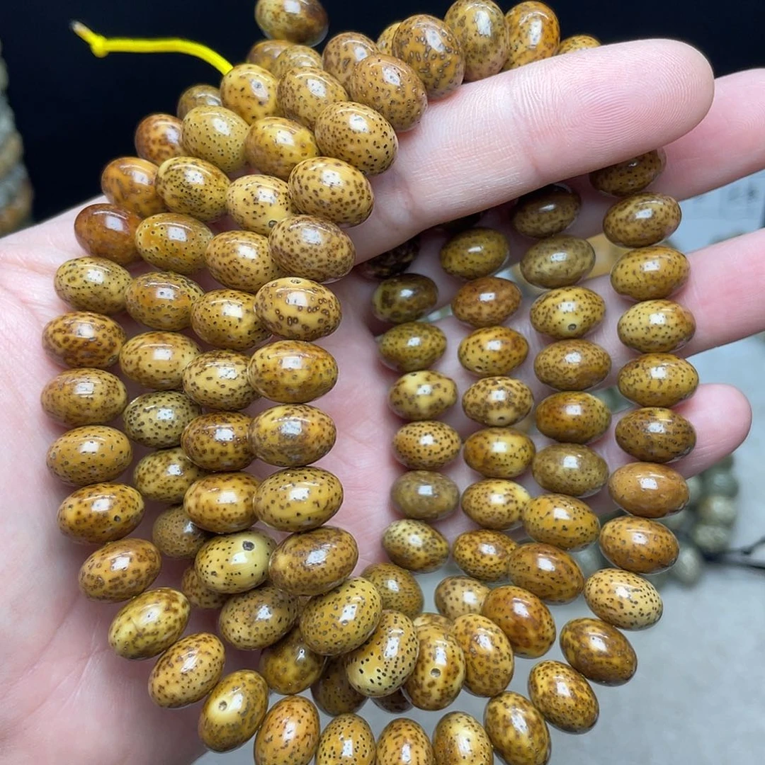 星月菩提吊坠13尺寸，深虎皮，带备籽