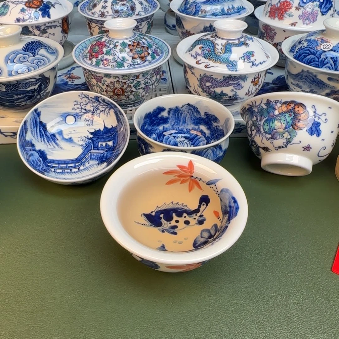 纯手工纯手绘茶具48
