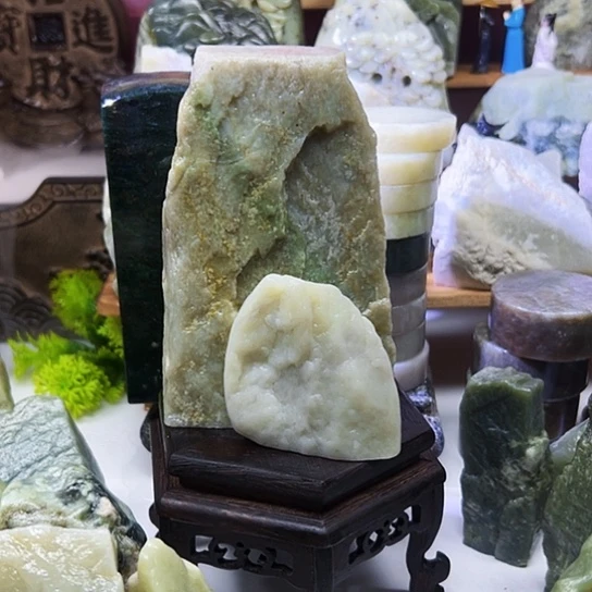 航***海未镶嵌和田玉挂件