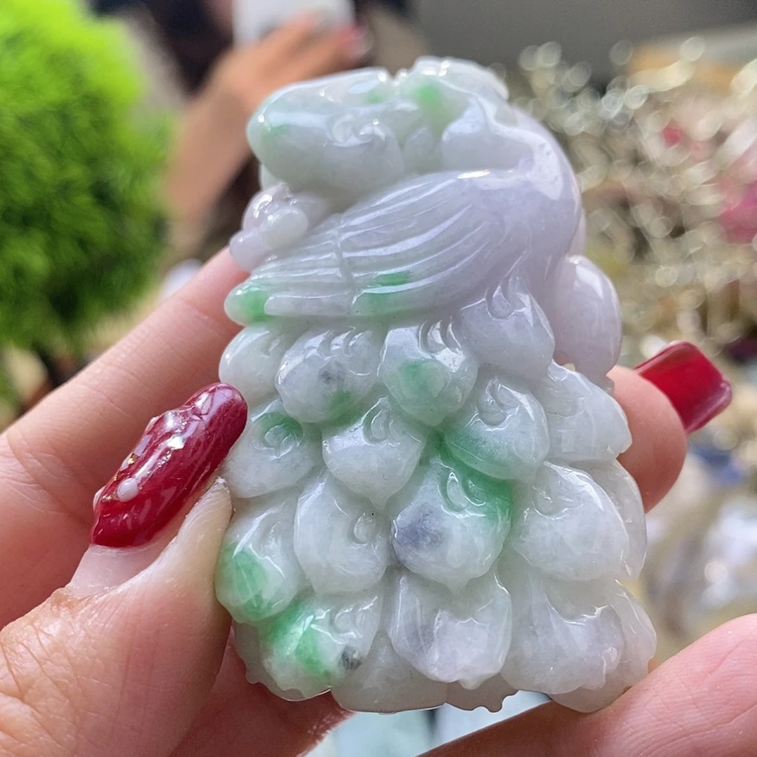 【闪购商品】翡翠颈饰未镶嵌凤凰