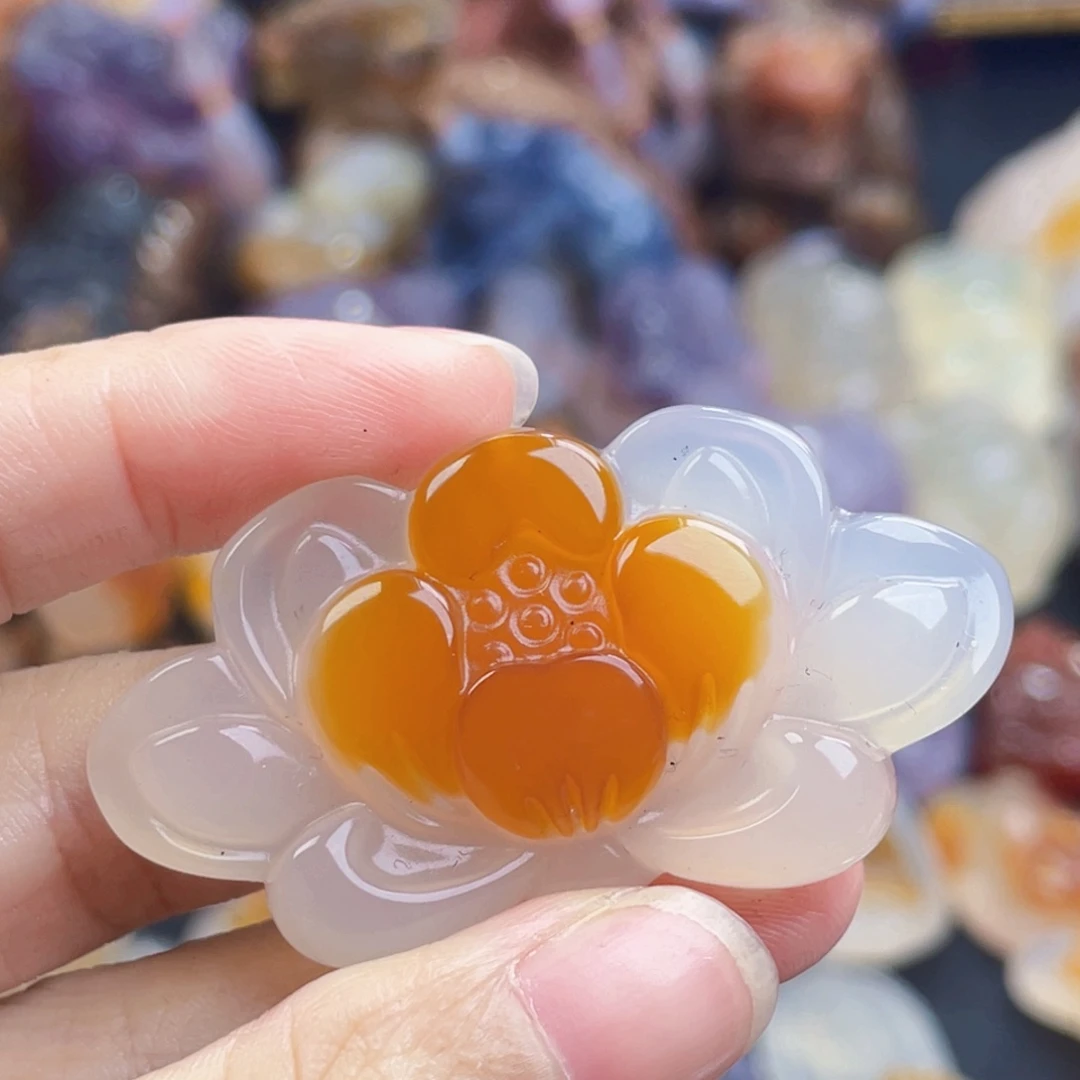 未镶嵌天然玛瑙/玉髓