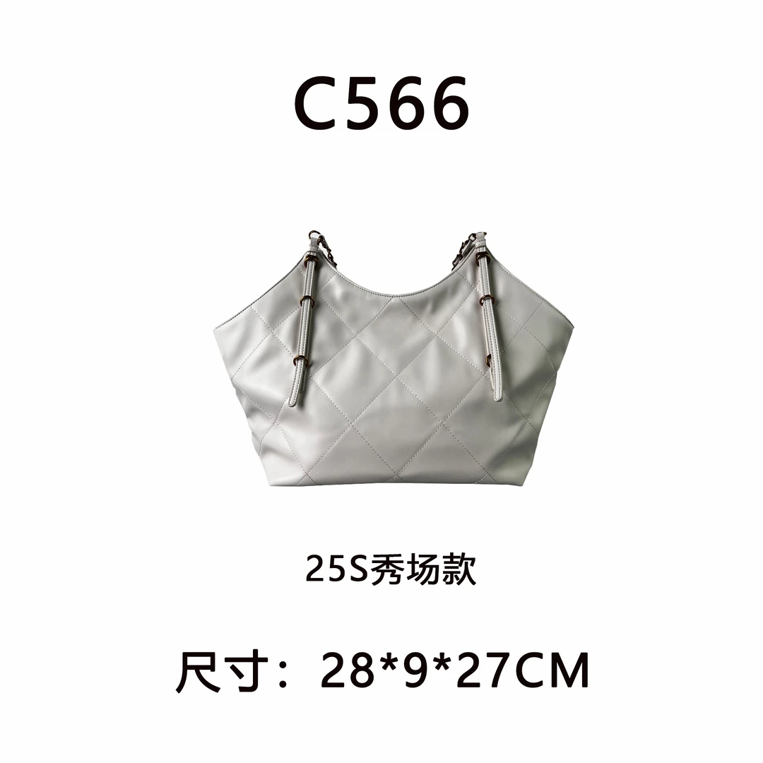 【C566】25s秀场款（尺寸28*9*27CM）新款白色女包