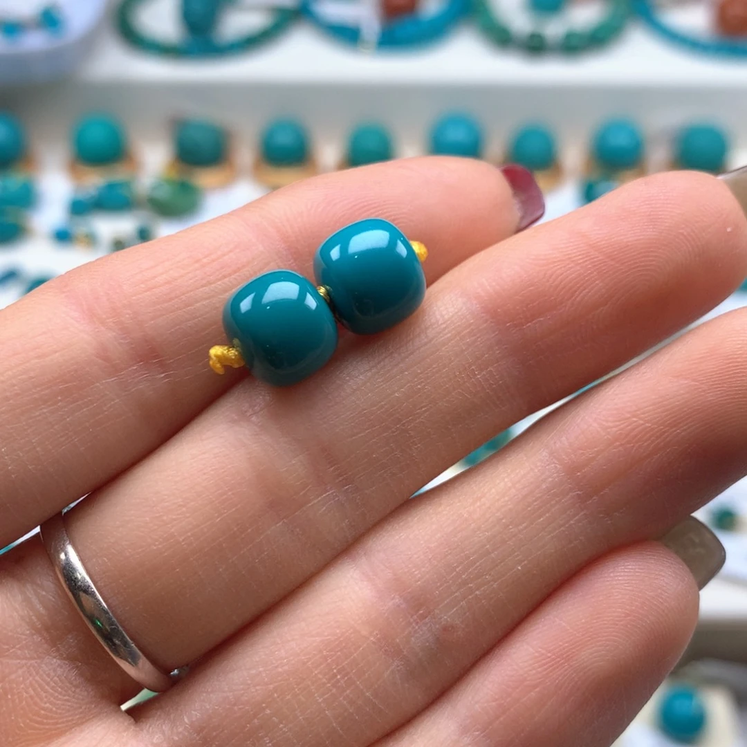 绿松石配饰未镶嵌棠*