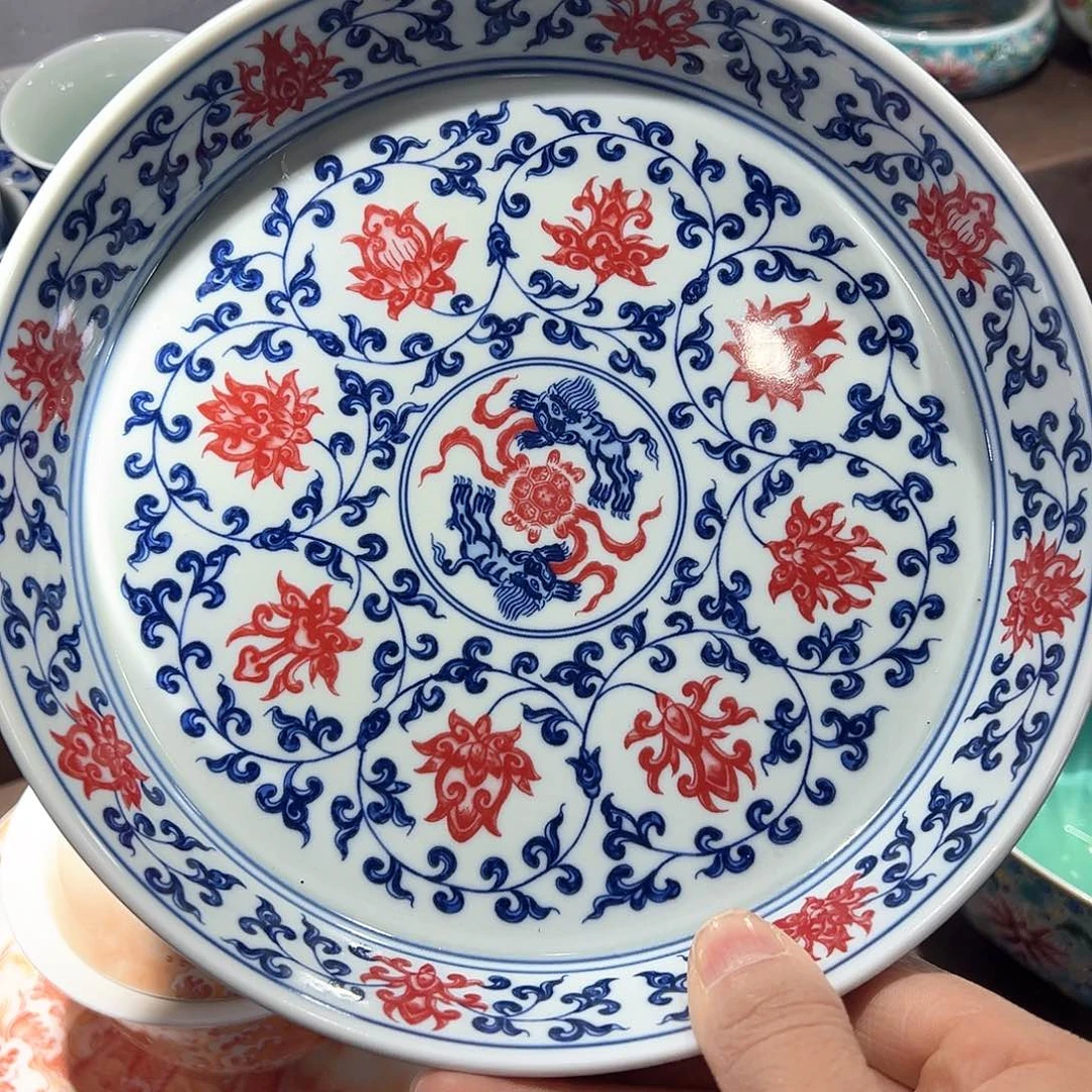 盖碗全场七景德镇的早高峰上都