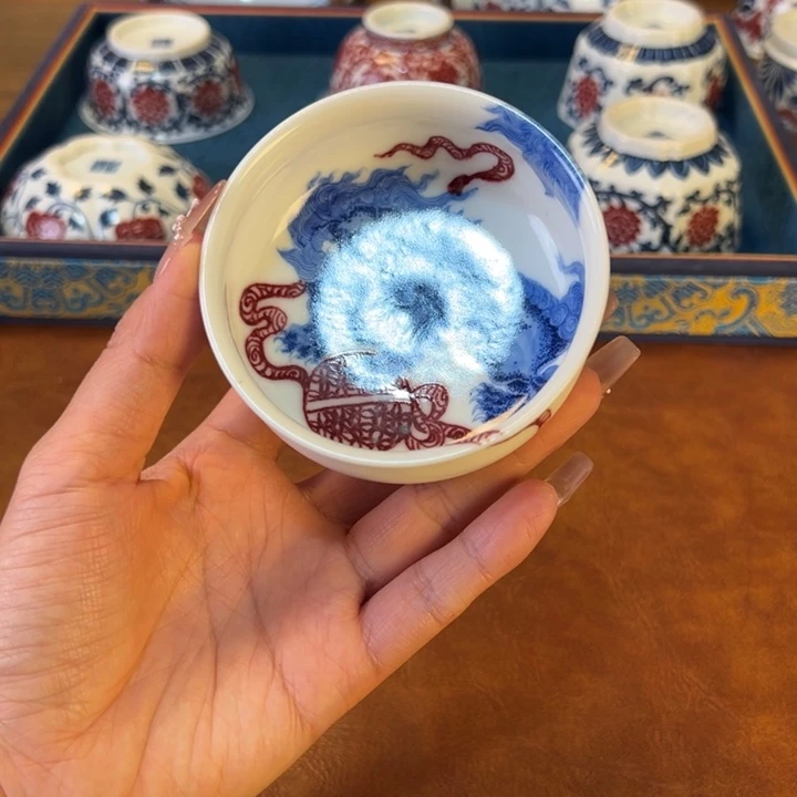 瓷片景德镇陶瓷手工手绘