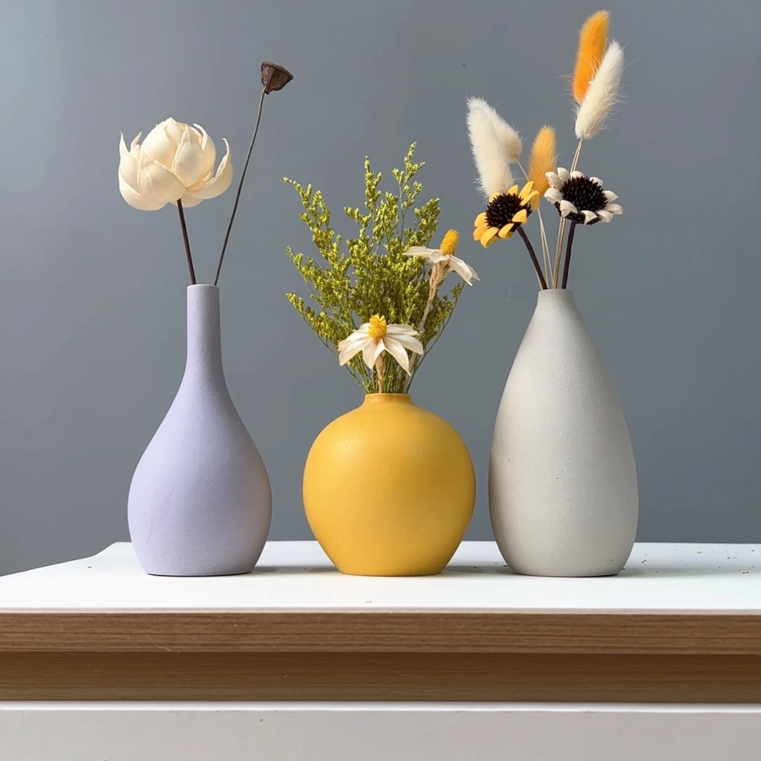 瓶花瓶带花高度20-30厘米左右