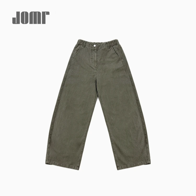 Jomr【主理人私服】秋季女宽松直筒休闲裤