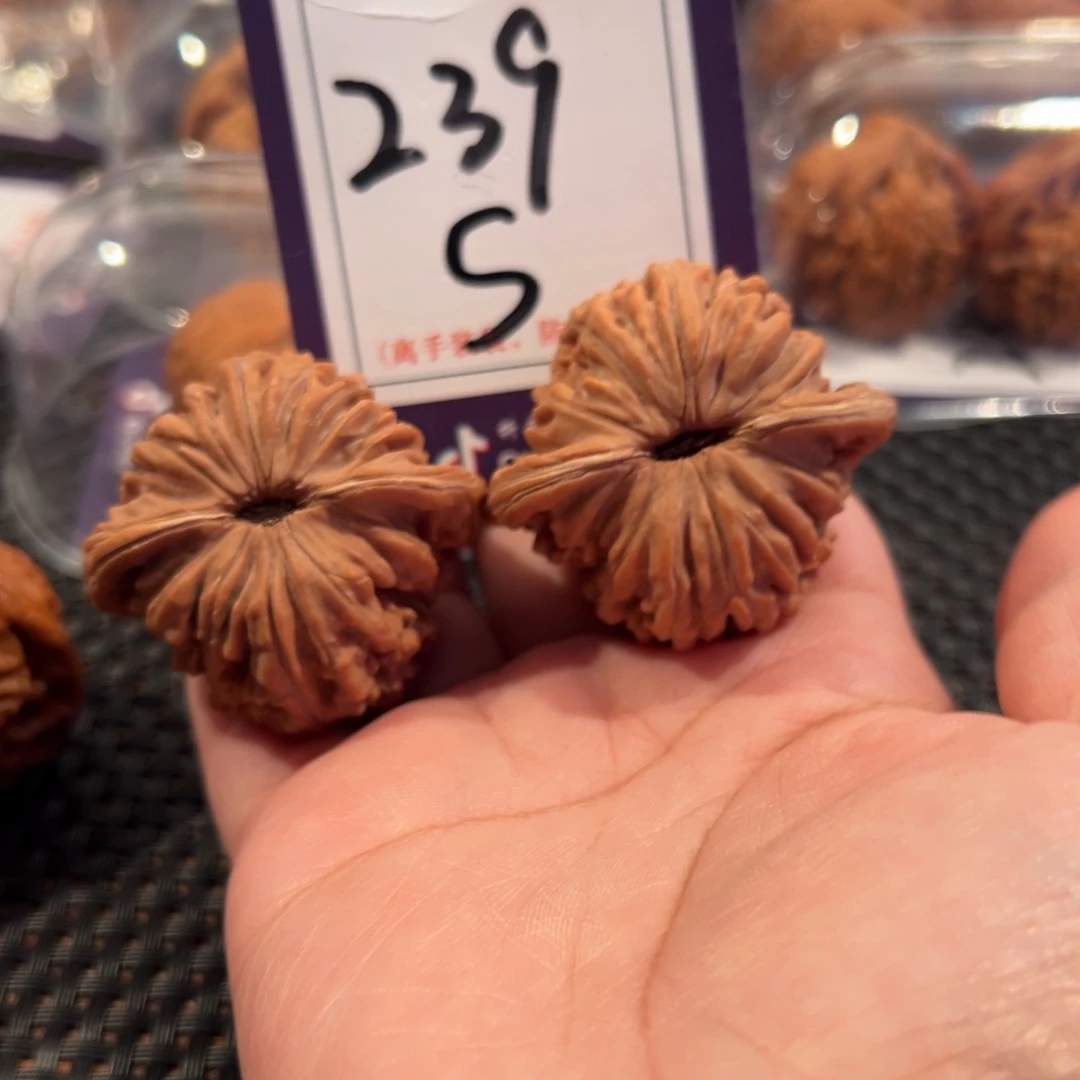 ****泡文玩核桃把件239号四座楼43