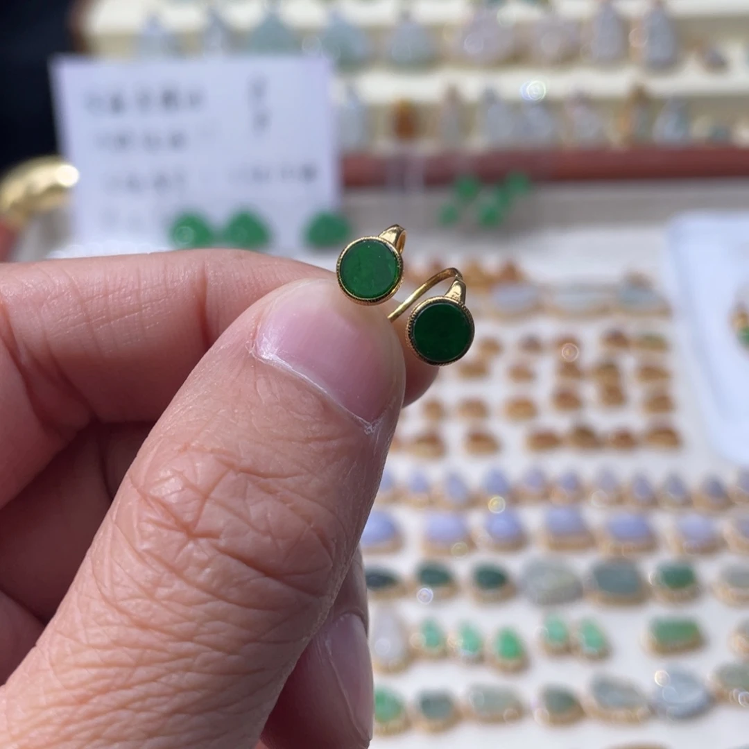 翡翠银S925镶嵌颈饰