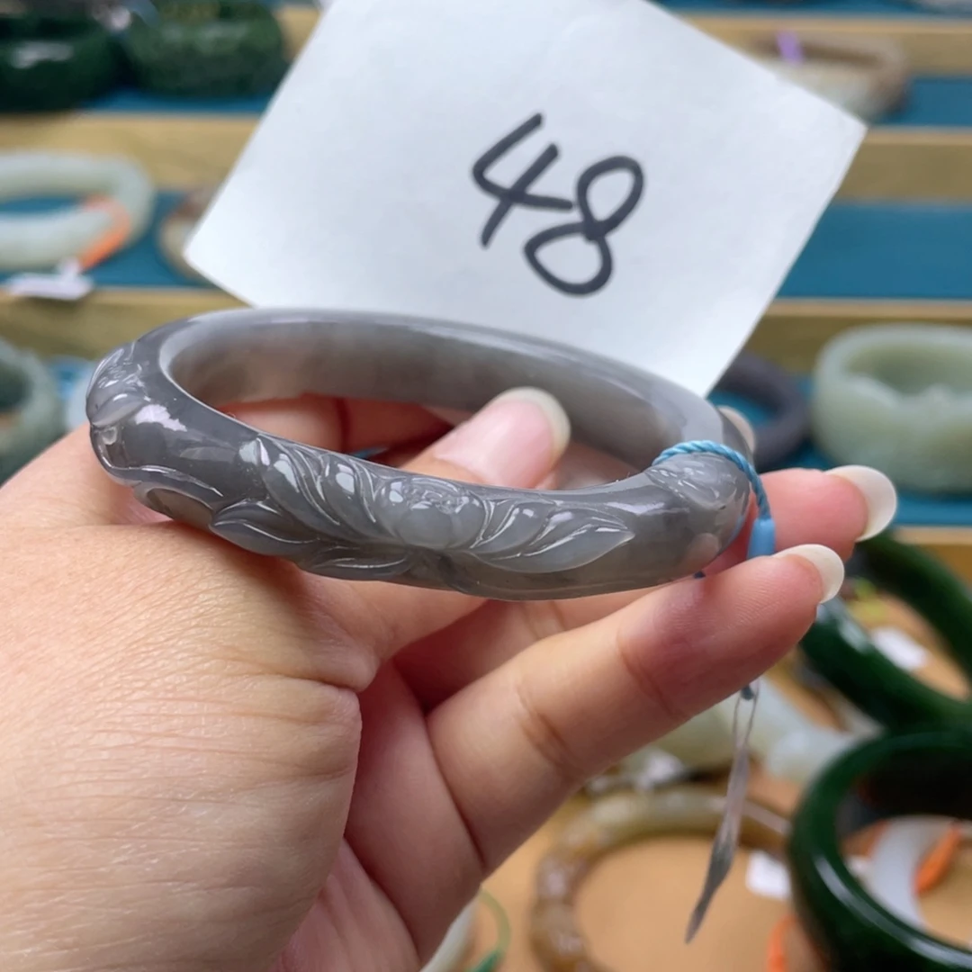 未镶嵌手镯和田玉圈口56