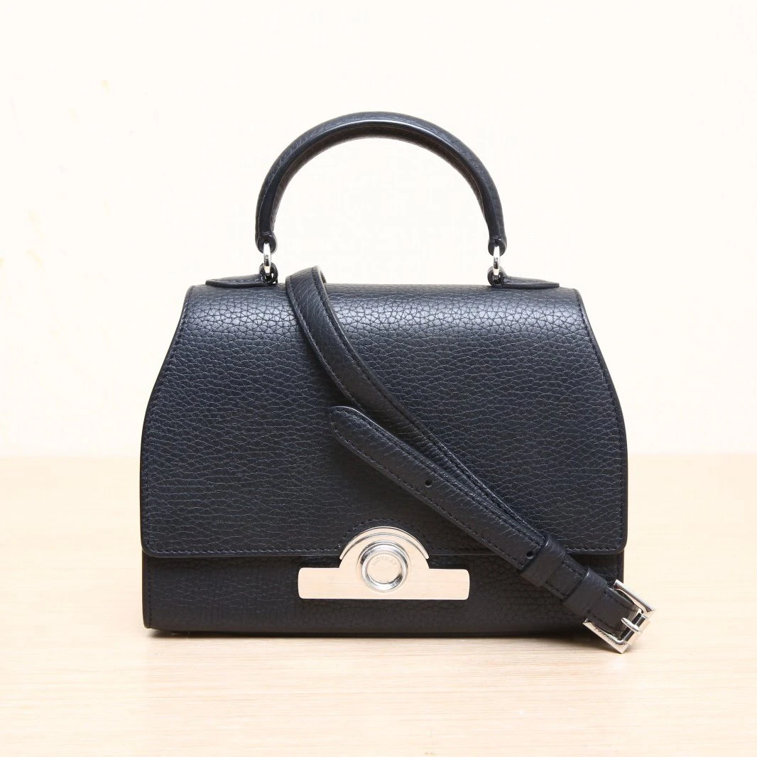 95新 MOYNAT/摩奈 活动姑姑 手提包 Mini 20 黑色包