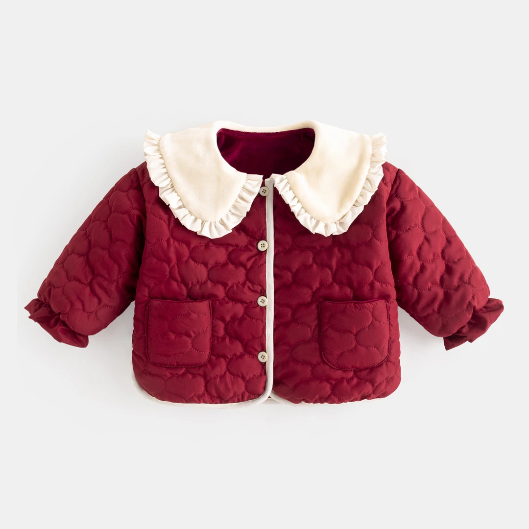 新年棉袄外套面料舒适软软BSA112DMA089