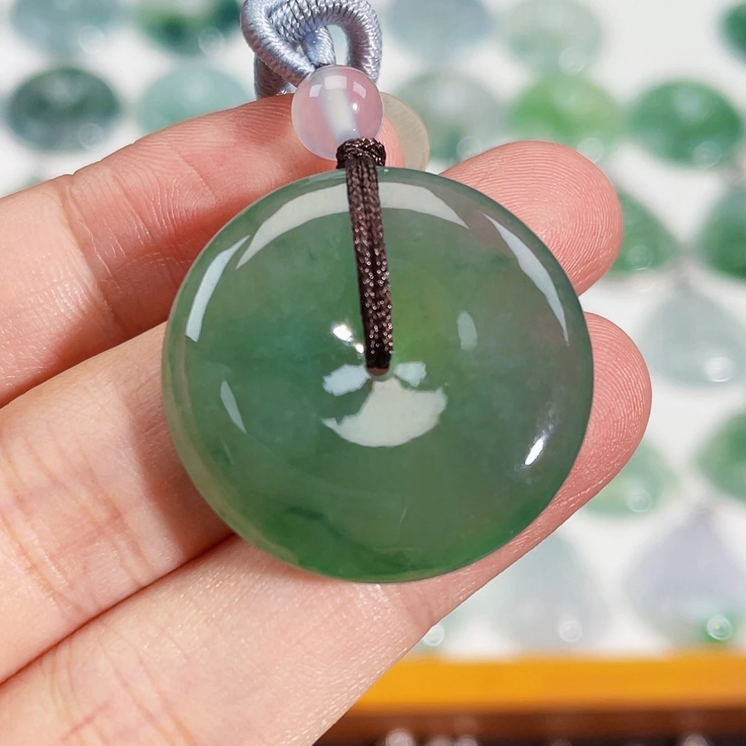 颈饰未镶嵌翡翠吊坠