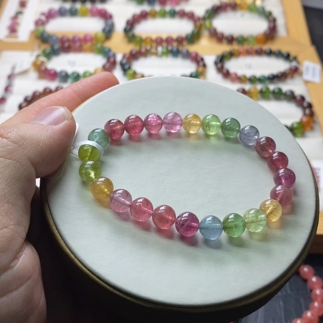 未镶嵌碧玺手链碧玺