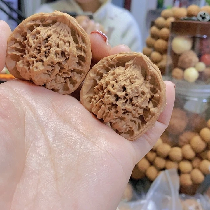 【闪购商品】文玩核桃把件44蛇头