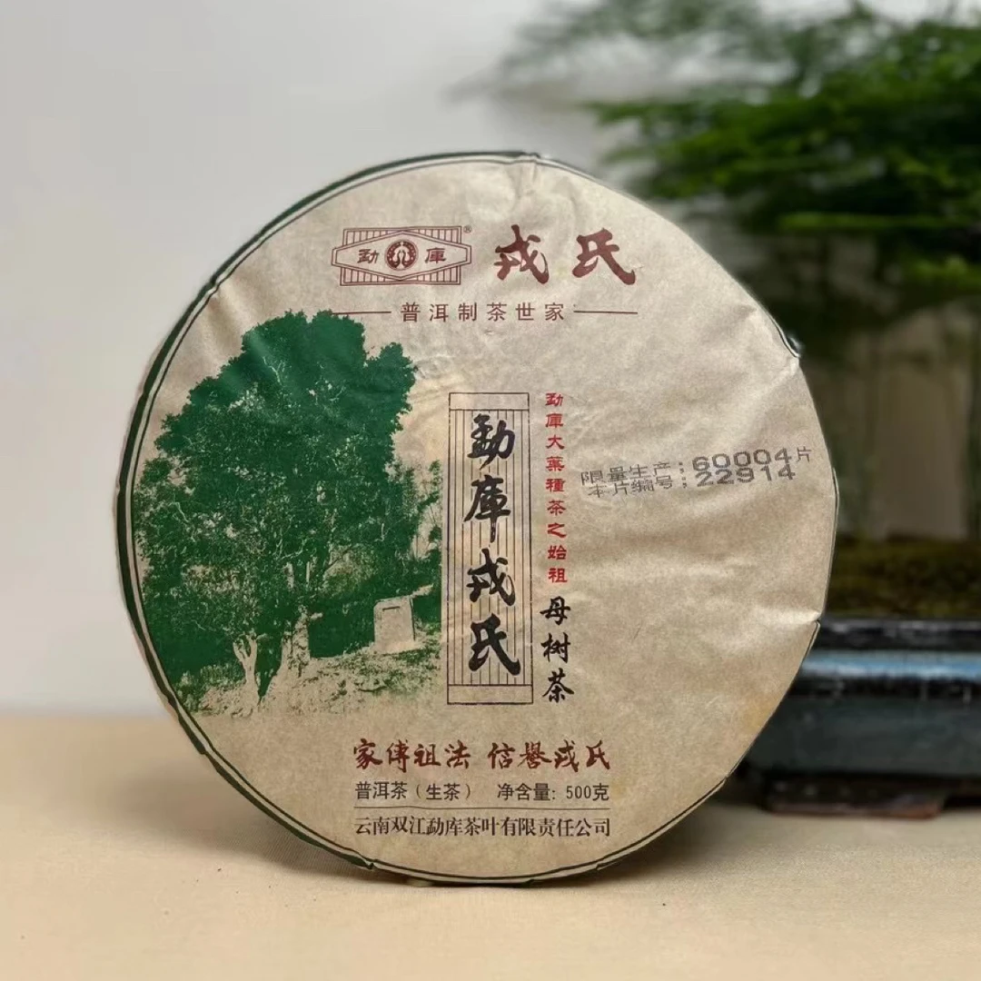 戎氏2014年母树普洱茶生茶冰甜味典范昆明干仓
