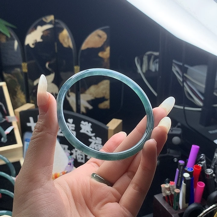 翡翠手镯未镶嵌?***࿐62圈口