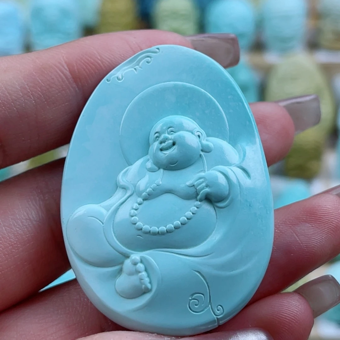 绿松石未镶嵌珠宝奇石