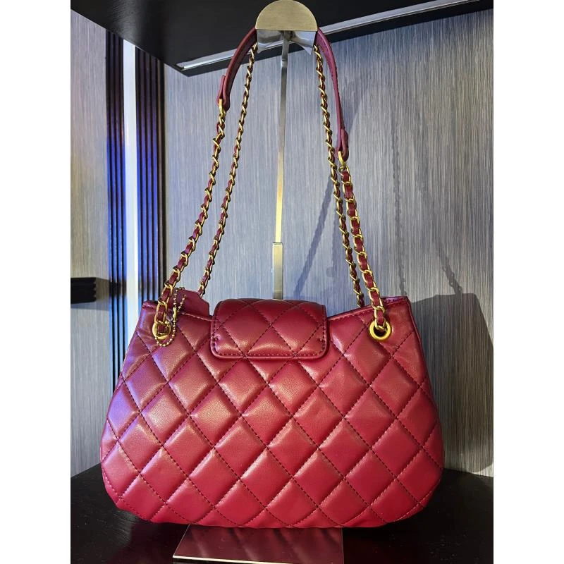 【CHENGFENG定制】轻奢气质百搭女士小方包红色