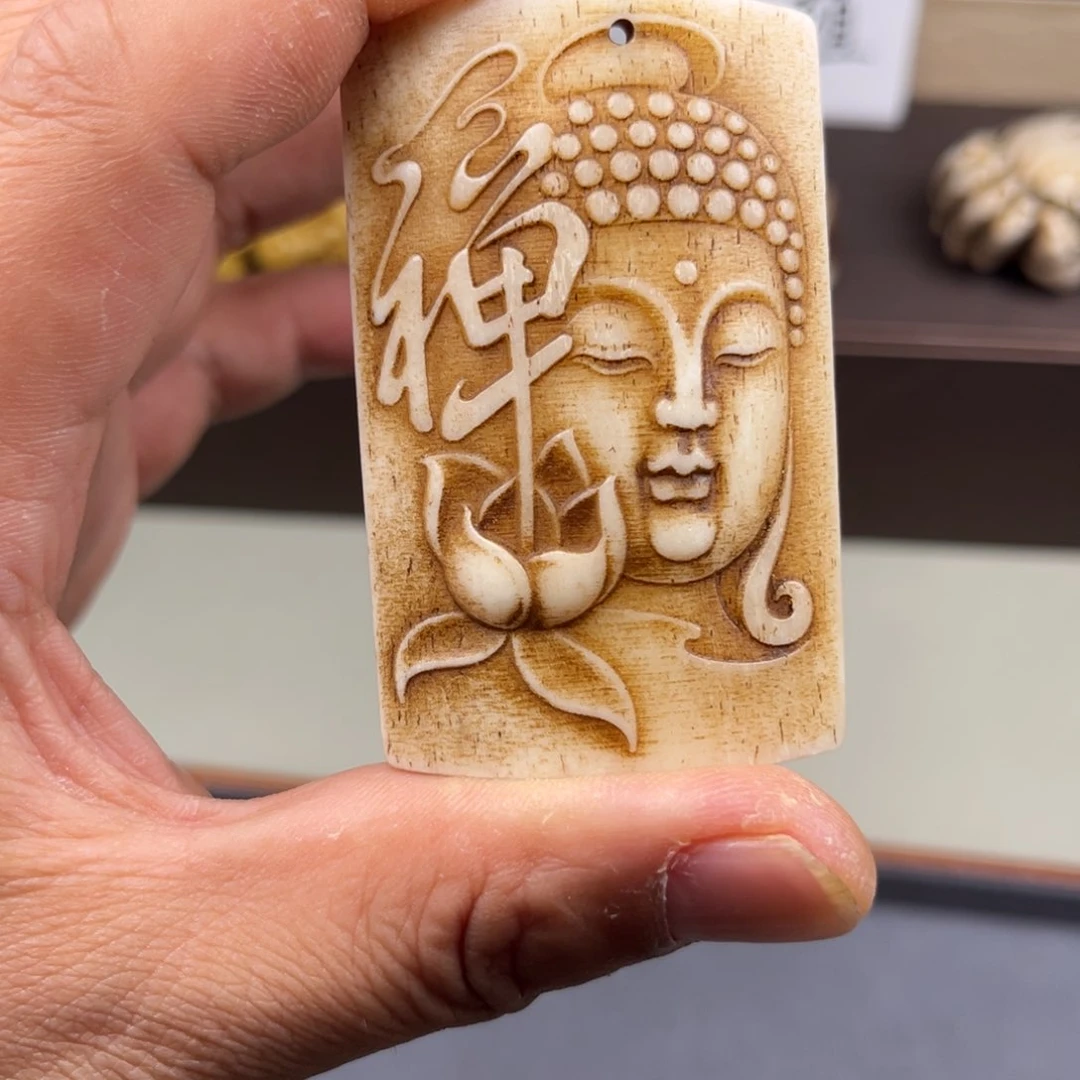 驼骨把件好看又好看