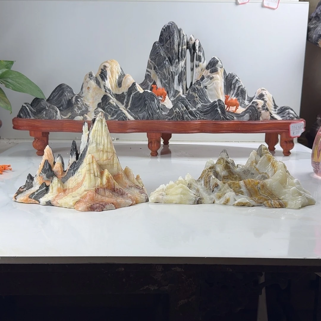 H***陈山峰摆件鱼缸造景