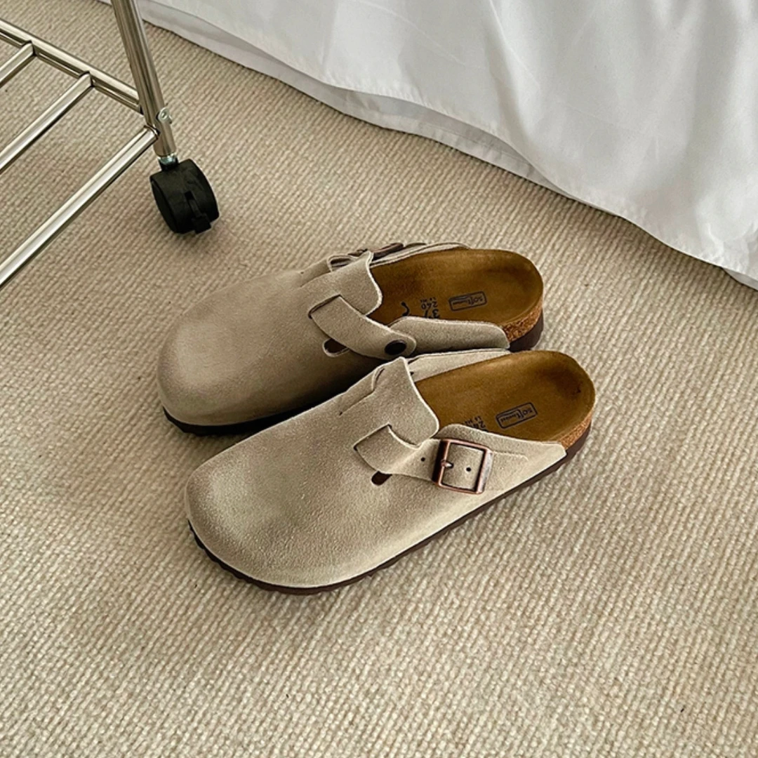 【断码清C650-C750】桑坡真皮博肯鞋断码男女同款厚底勃肯鞋舒适