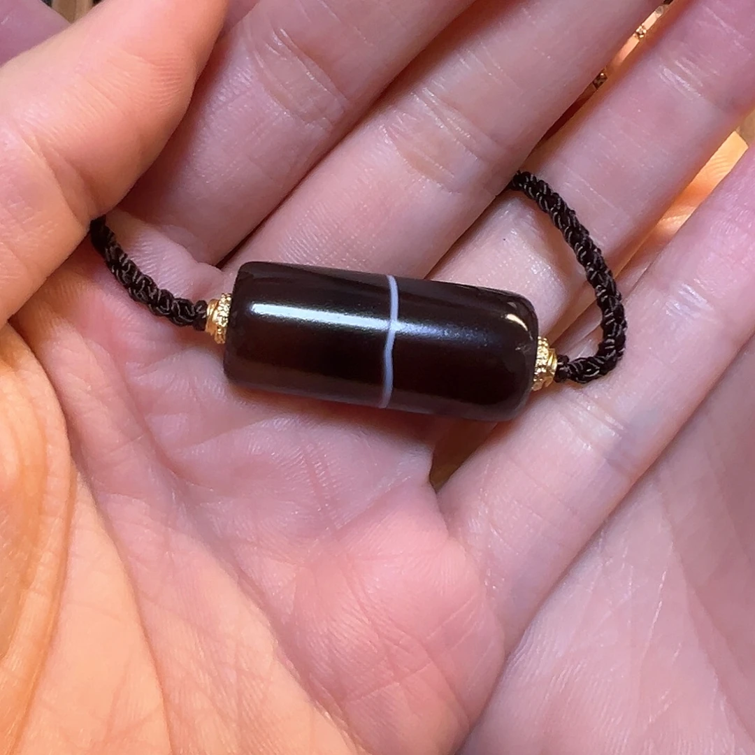 石英石纯铜锁骨链