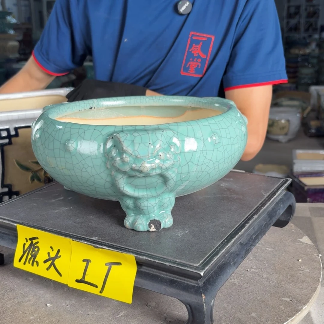 一风堂石湾花盆 内21*8瑕疵磕碰