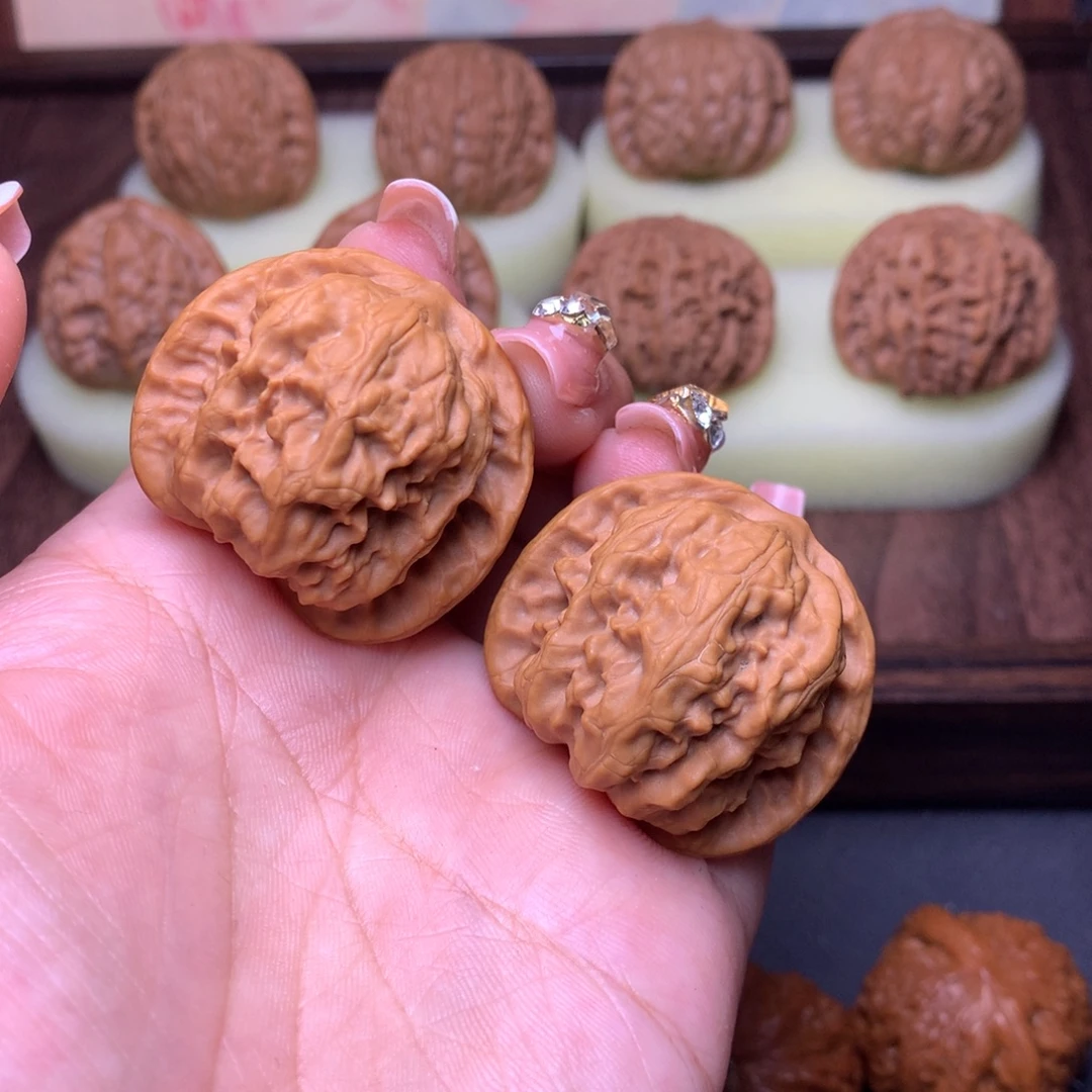 文玩核桃把件37野狼