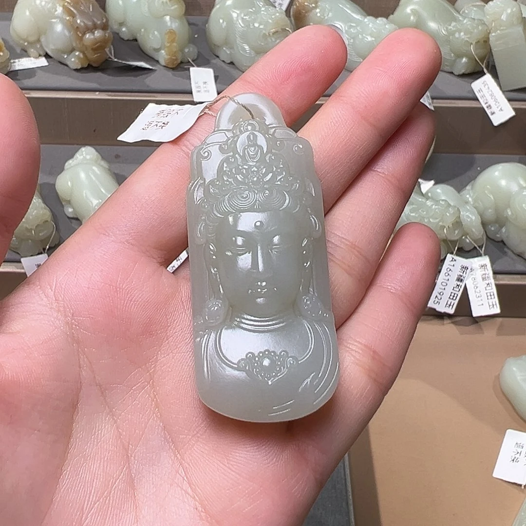 和田玉挂件未镶嵌