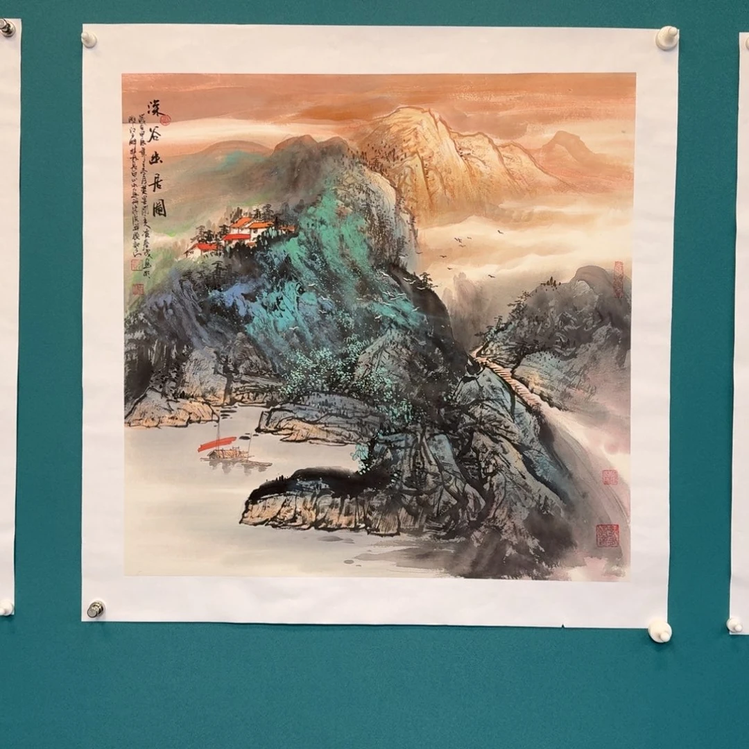 国画资春成老师作品