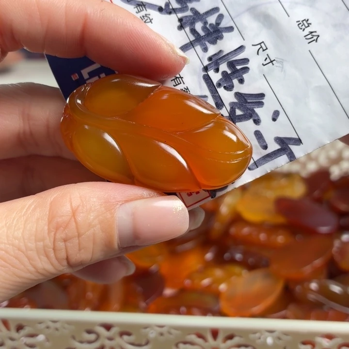 玛瑙/玉髓未镶嵌吊坠(不含链)