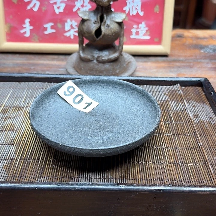 纯手工制作粗陶茶具