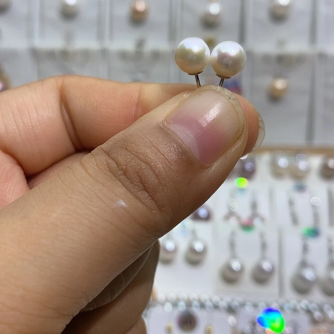 吊坠(赠链)银S925镶嵌淡水珍珠