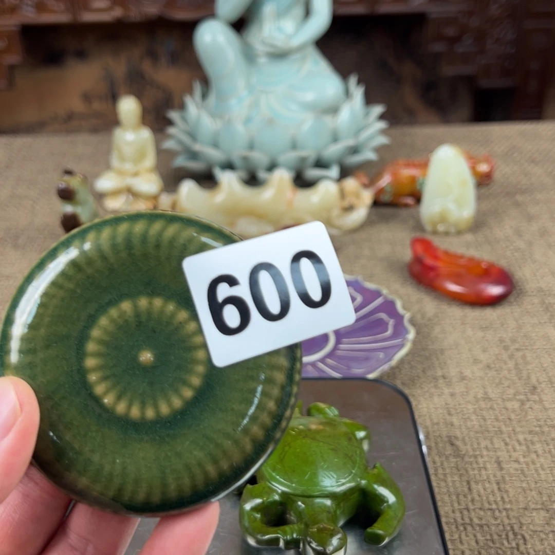 瓷片正能量陶瓷文玩艺术品