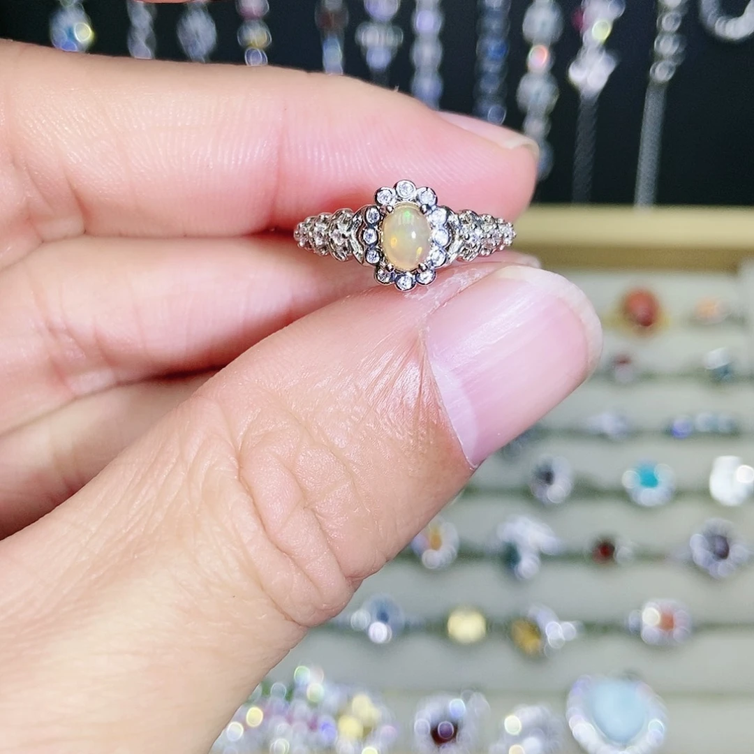 【闪购商品】未镶嵌欧泊戒指