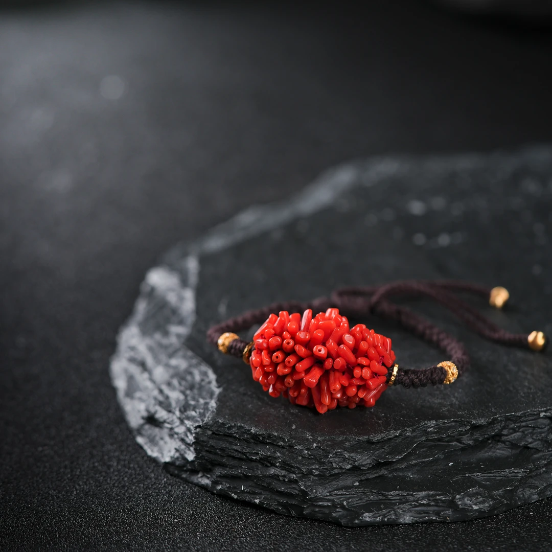 『博姐臻选』·珊瑚S925银精品手绳*S6732-DIY0240多样性发货