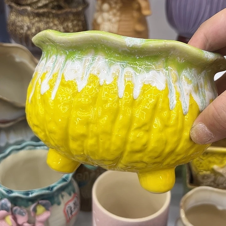 多肉植物陶瓷花盆9.99包邮