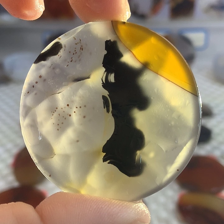 玛瑙/玉髓合金颈饰