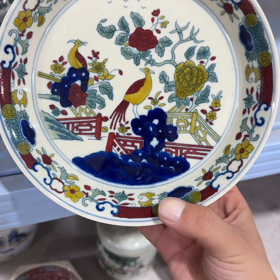 瓷片摆件等方式在不同部位上都