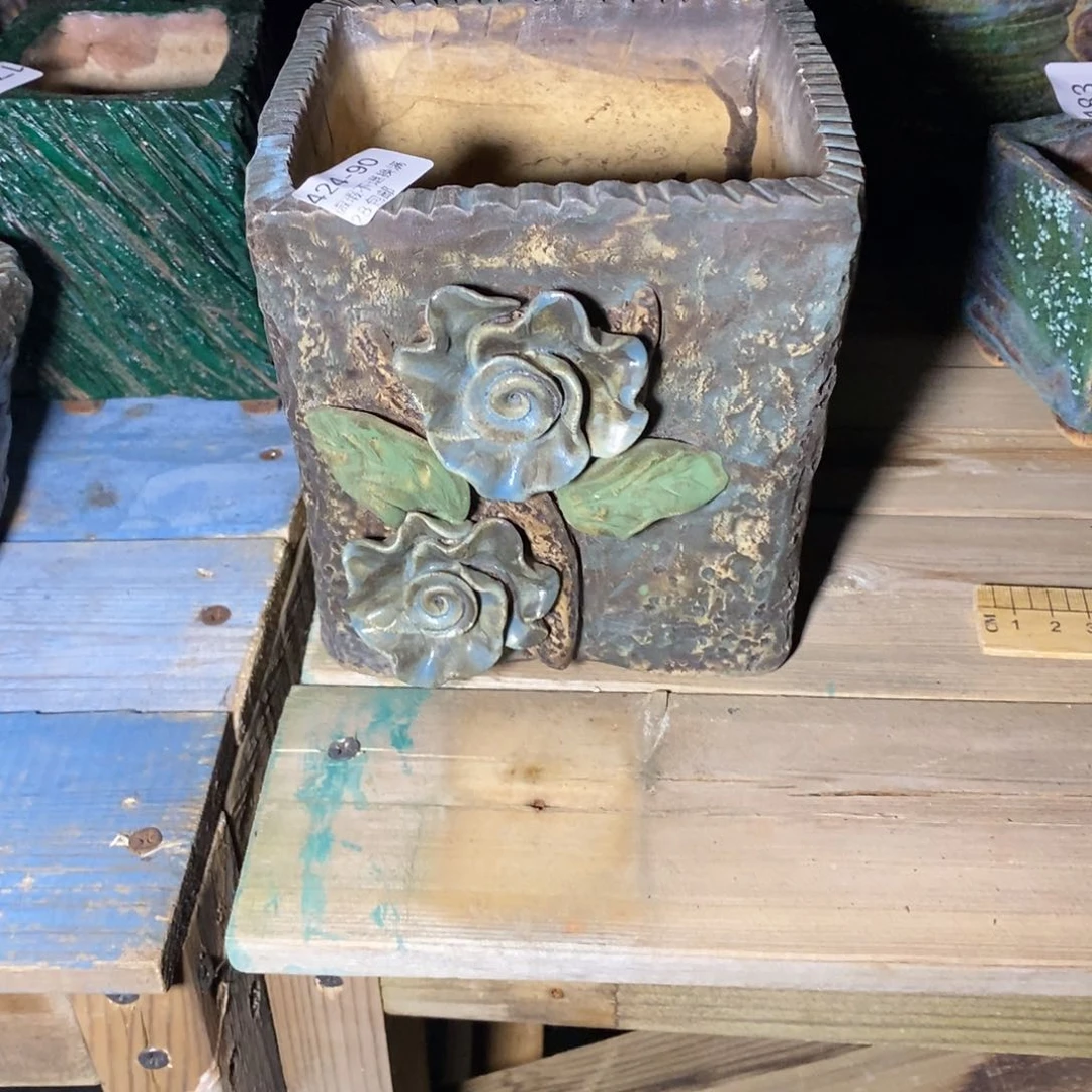 梅*90号多肉盆一个呀