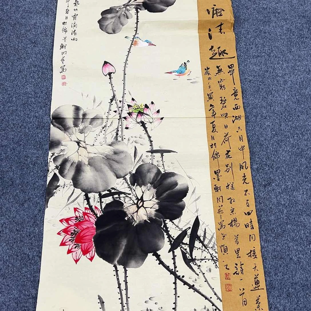 国画纯手绘作品欣赏图