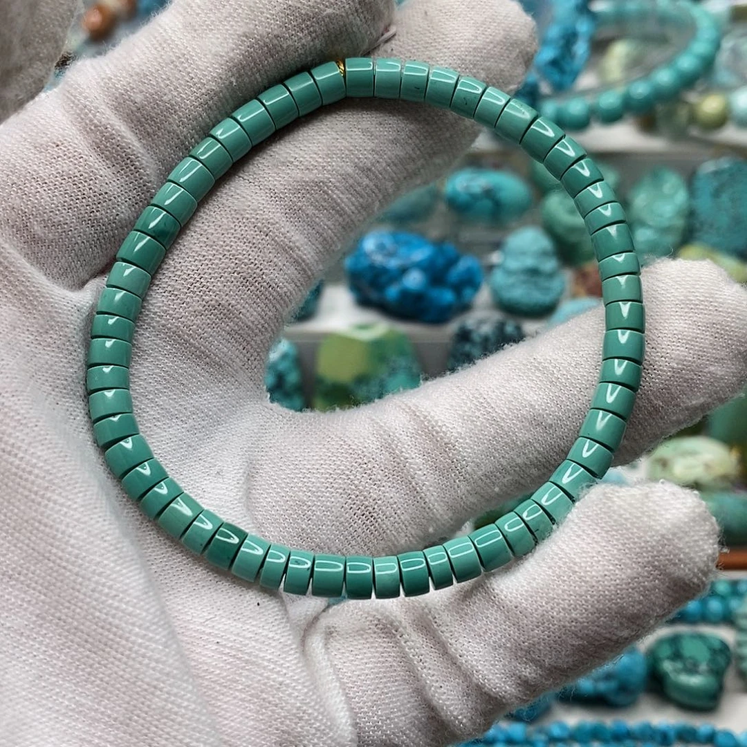 绿松石未镶嵌天然原矿 带武汉地大证书