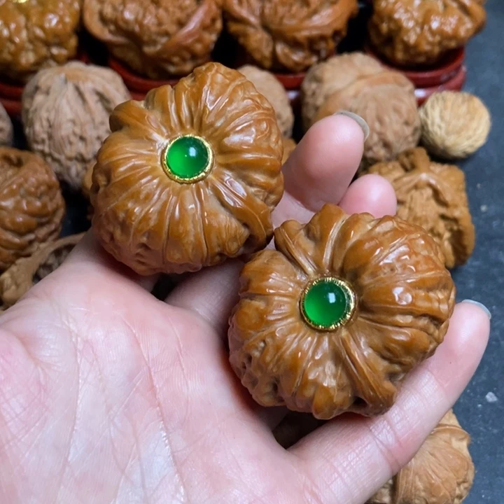 文玩核桃把件南瓜