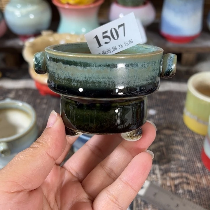 口6 手工花盆满30包邮