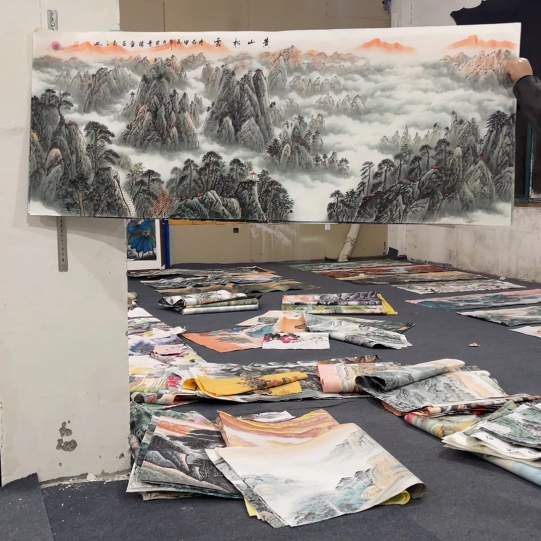 国画处理作品看好再拍哦