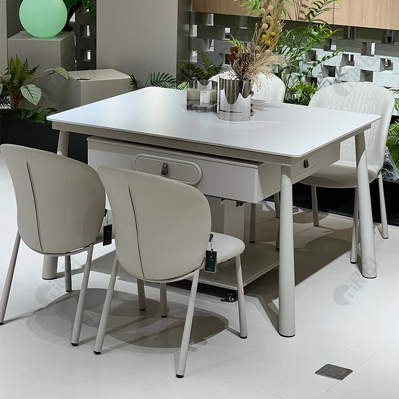 2025新款餐桌麻将机一体两用家用小户型岛台餐桌麻将机餐桌一体